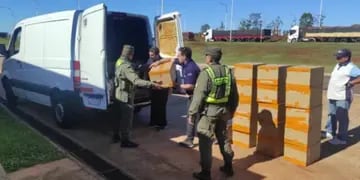 Incautan mercadería ilegal en un operativo conjunto entre Gendarmería Nacional y AFIP en San José