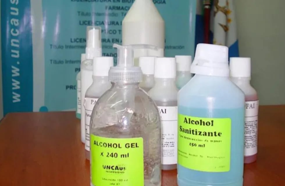 Se dificulta la elaboración de alcohol sanitizante para UNCAus. (Web).
