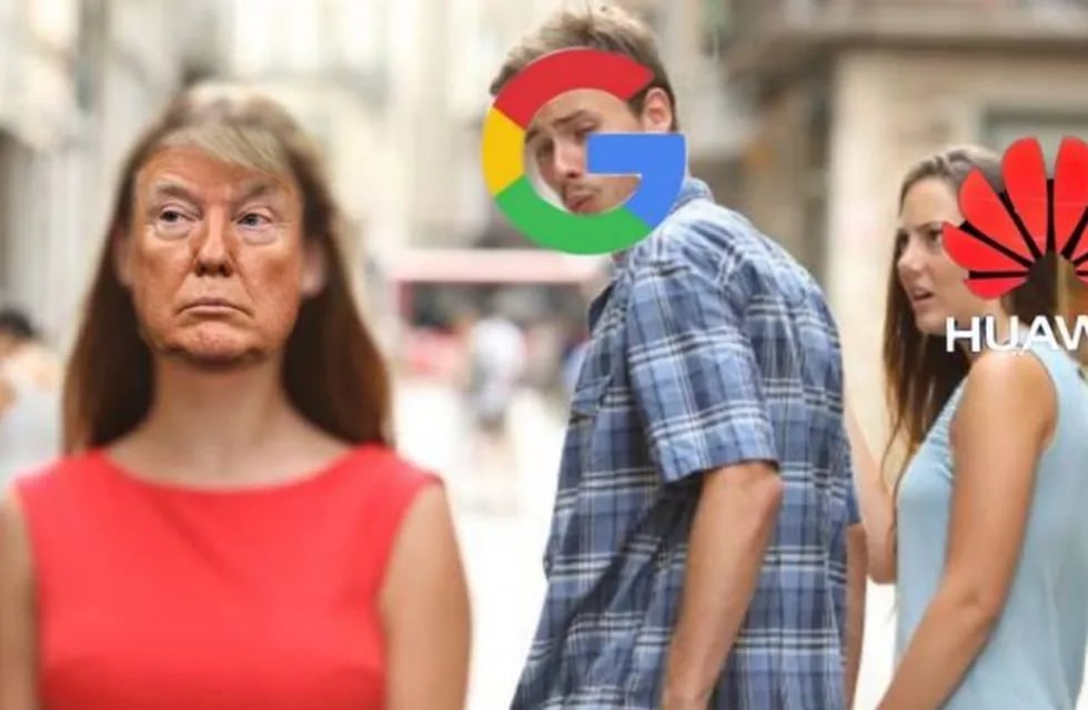 Los mejores memes de la ruptura de Google con Huawei. (Twitter)