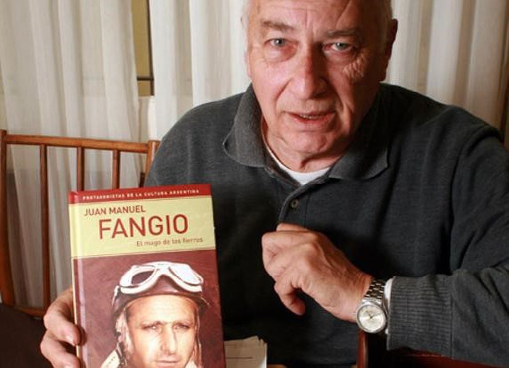 Rubén, el hijo de Fangio.