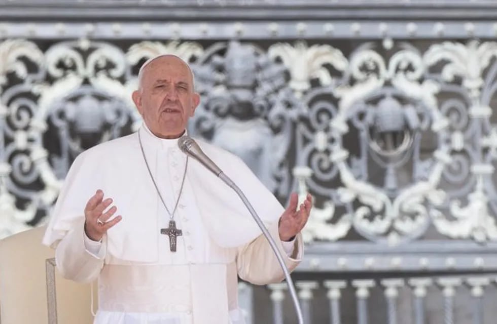 Bergoglio presidió este miércoles la audiencia general semanal en la plaza de San Pedro del Vaticano. (EFE)