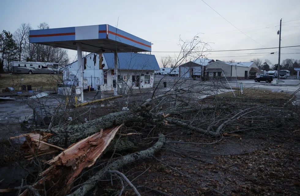 Tornado en Kentucky: dejó al menos 50 muertos y las víctimas podrían ser de hasta 100 personas.