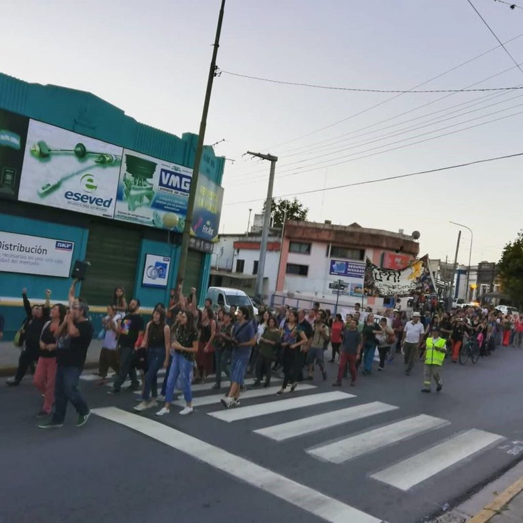Marcha por el 24 de Marzo en Unquillo (Foto: Soledad Quadri)