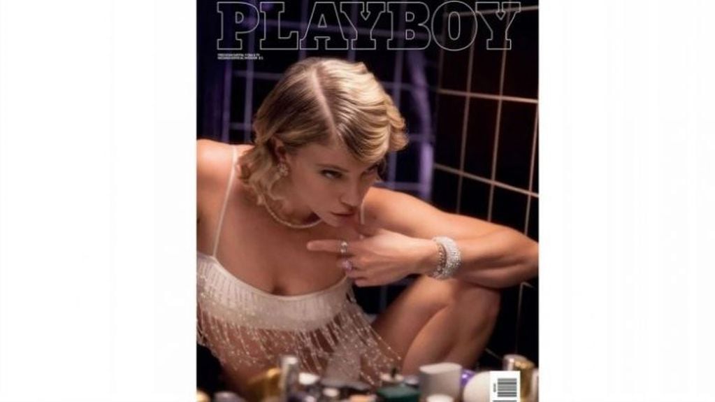Justina Bustos se animó y posó para Playboy.