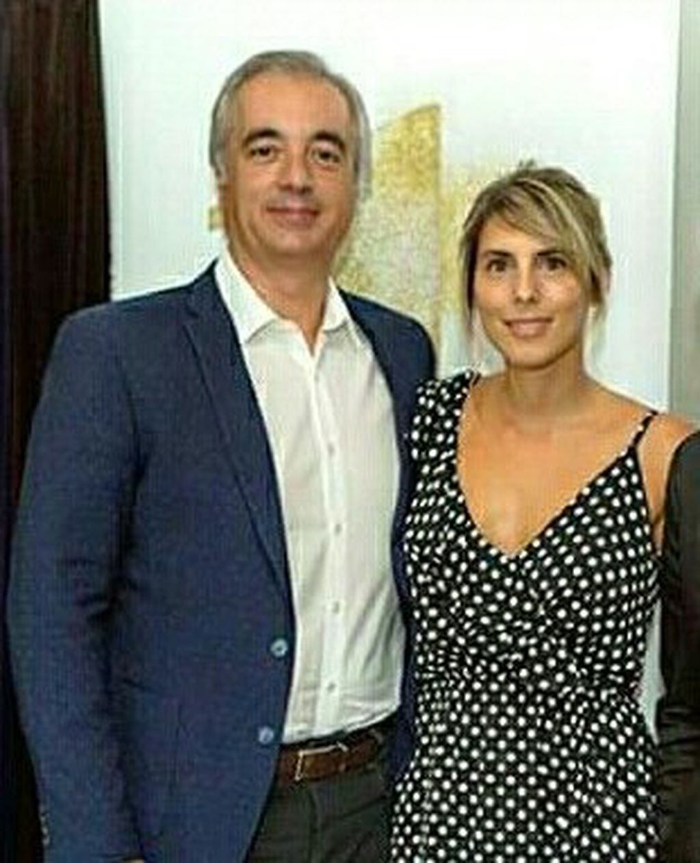 Germán Nivello y su esposa, Romina Iacovino (web)