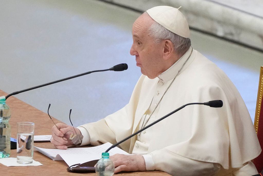El Papa Francisco se expresó en contra de la guerra entre Rusia y Ucrania. 