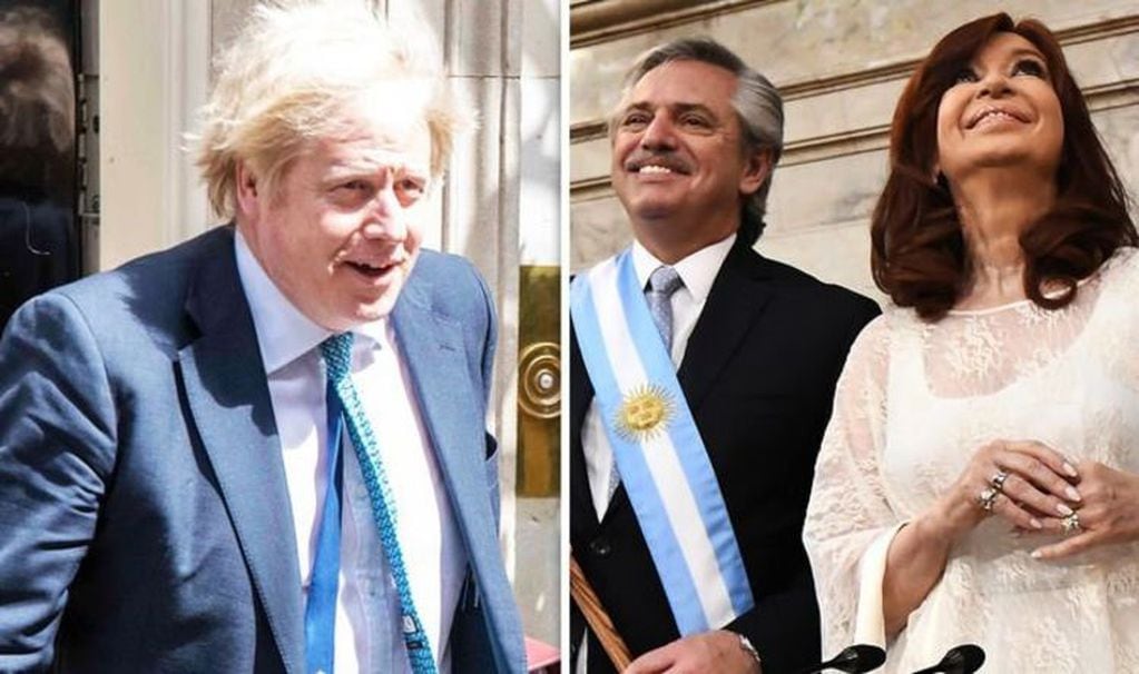 Boris Johnson - Fernández y Fernández por Malvinas