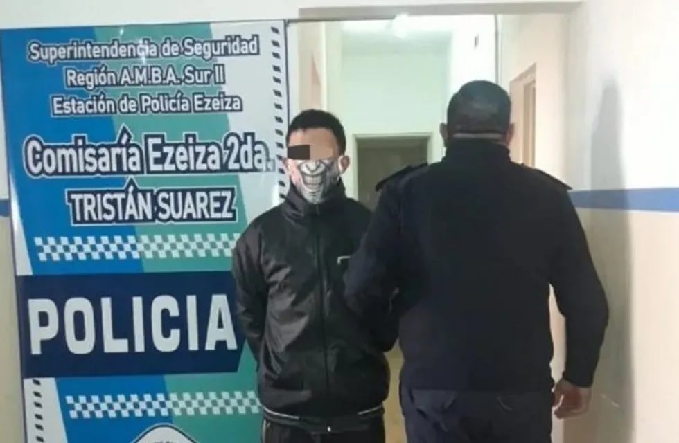 Detención del presunto violador de su hija, Jorge Adrián Cardozo (Web)