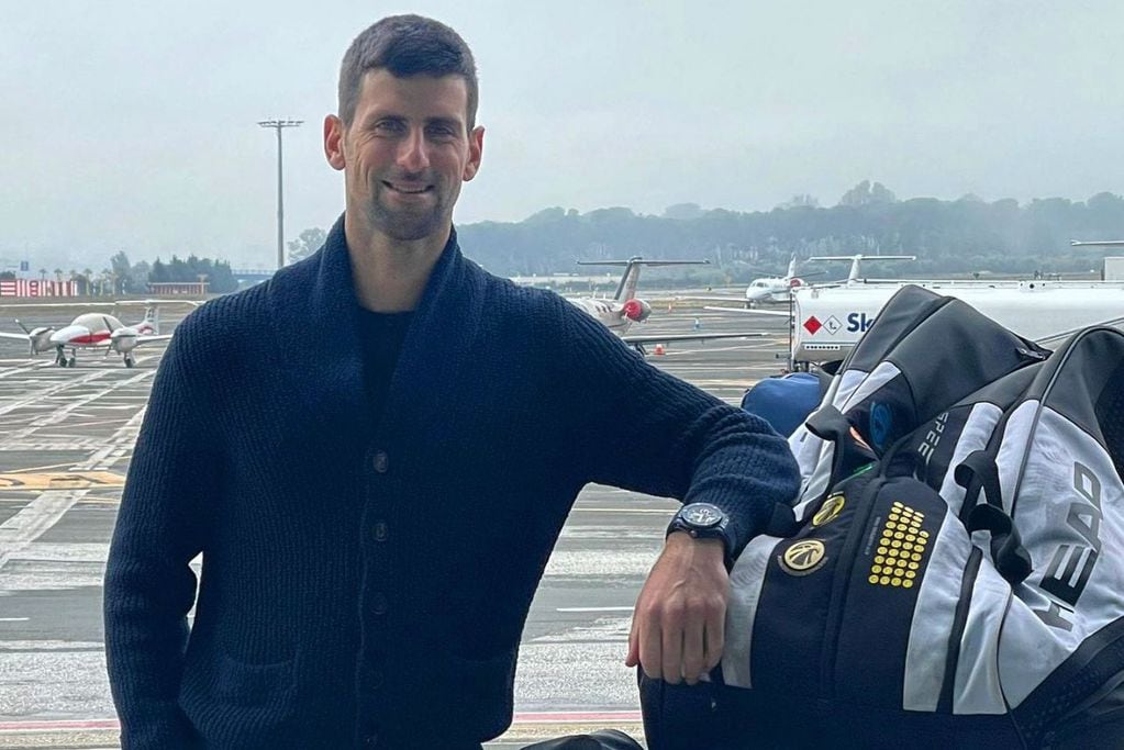 El serbio de 34 años consiguió un permiso médico para poder jugar en Australia. Novak Djokovic estará en el Australian Open. (Twitter)