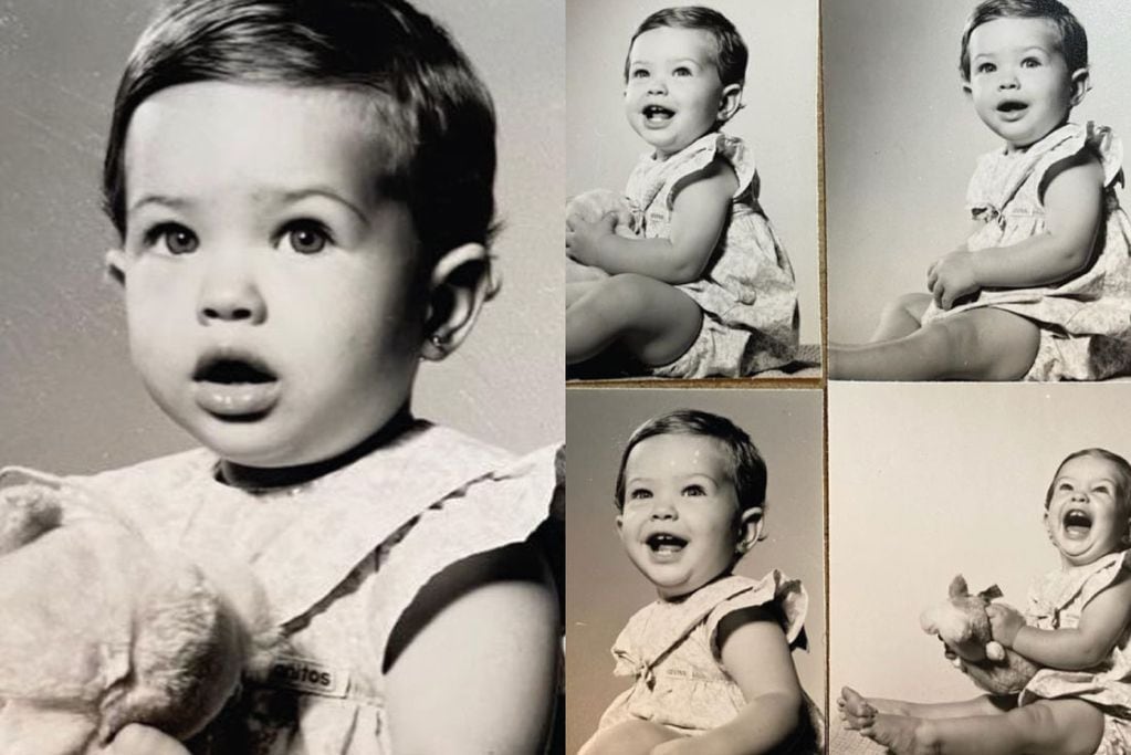Las fotos de bebé de la China Suárez. (Instagram @sangrejaponesa)