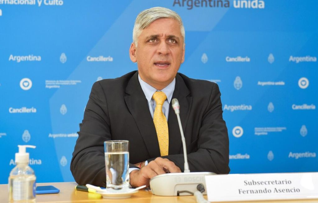 Fernando Asencio, subsecretario de Asuntos Nacionales del Ministerio de Relaciones Exteriores.