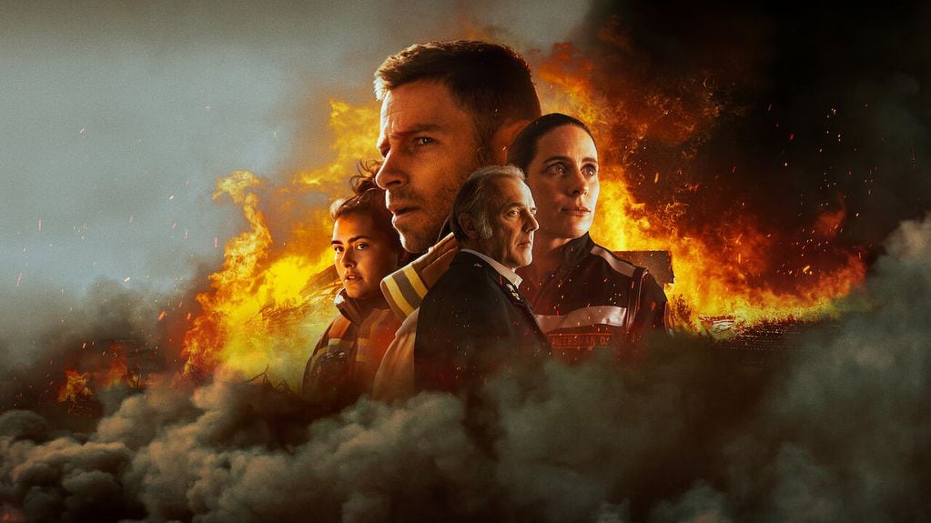 La nueva serie que se puede ver en Netflix "Bajo el Fuego", está rompiendo récords.