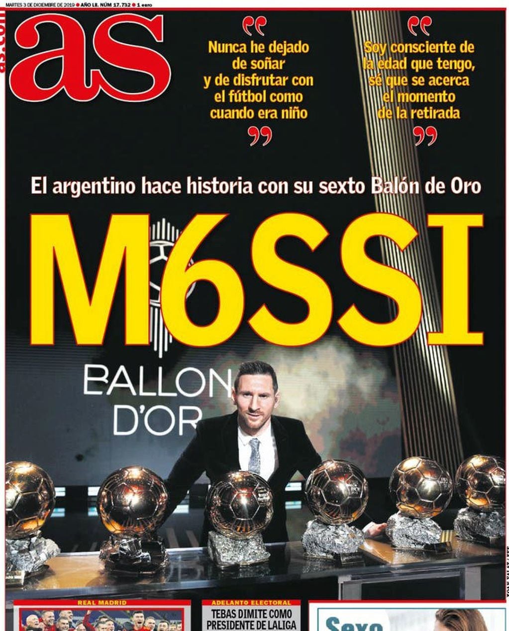 Lionel Messi, el mejor del mundo: la prensa europea se rinde a sus pies