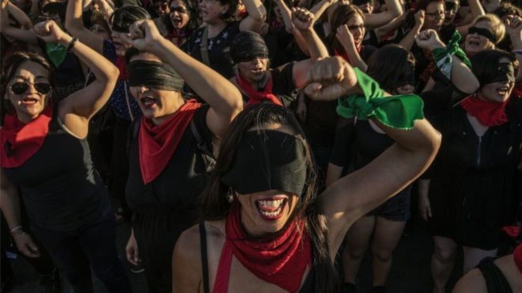 Las protestas en Chile, también entre las fotografías nominadas. (World Press Photo )