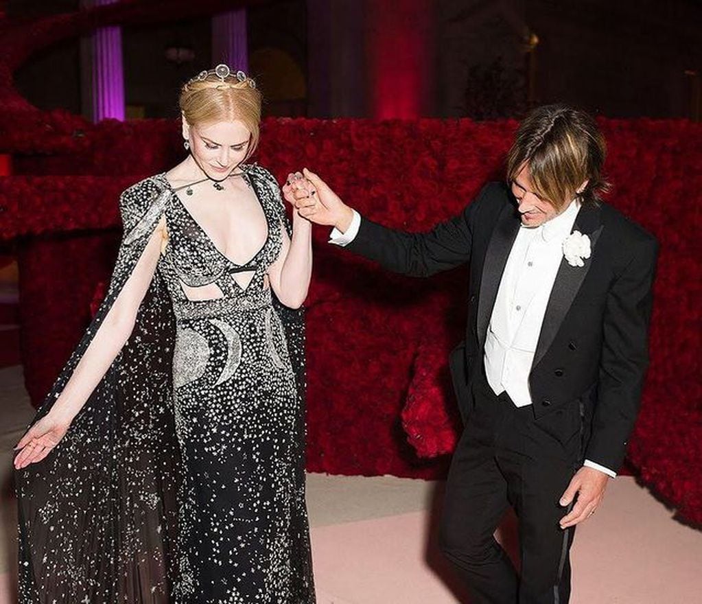 Nicole Kidman y Keith Urban en la Met Gala 2016.