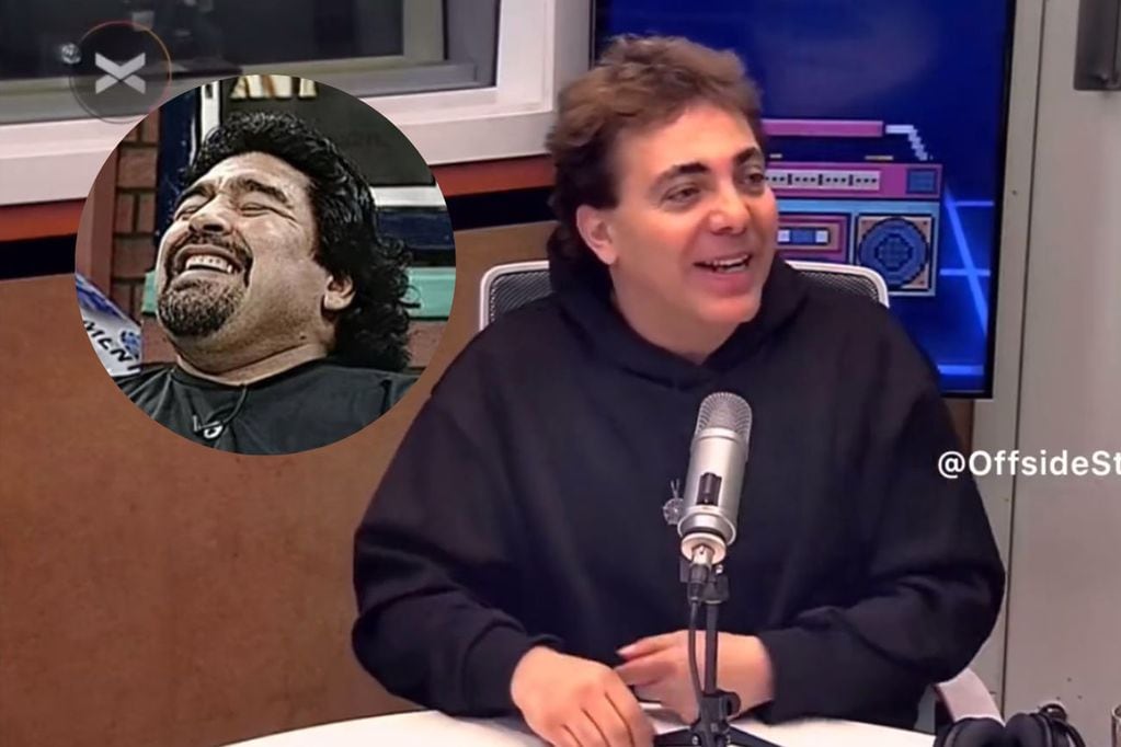La desopilante anécdota de Cristian Castro con Diego Maradona y Oasis donde terminaron desnudos (Collage web)