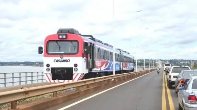El tren Posadas-Encarnación vuelve a Operar después de una semana de interrupción