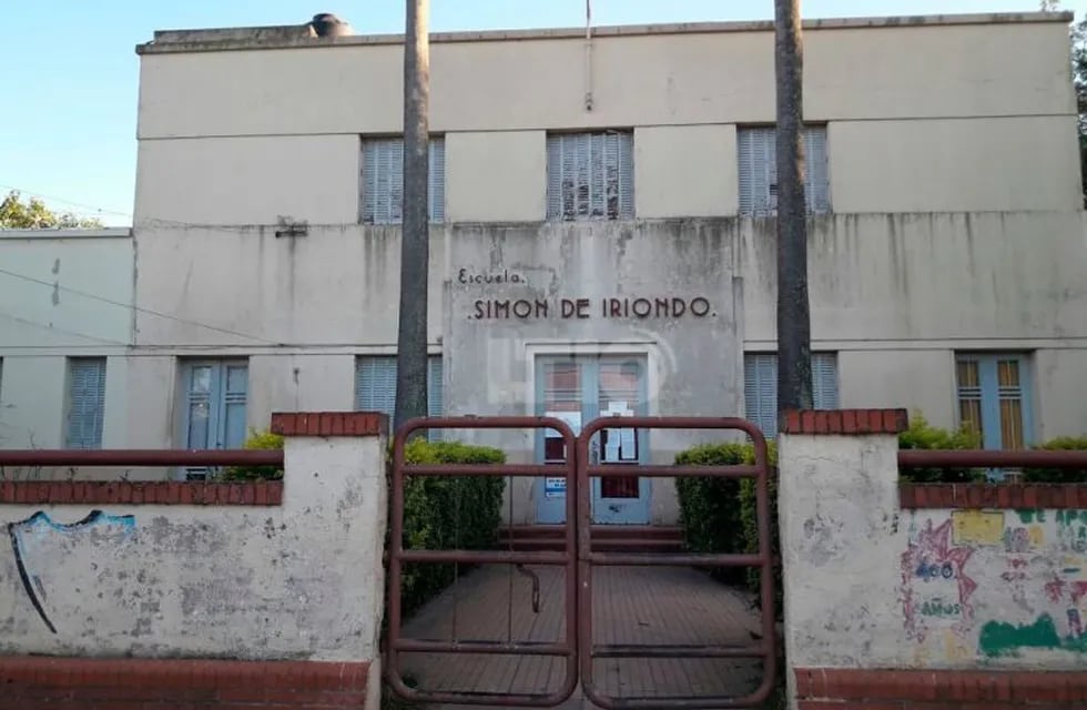 Se trata del colegio N° 1110 Simón De Iriondo que sufrió un robo el pasado 21 de febrero.