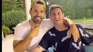 Kun Agüero y Messi