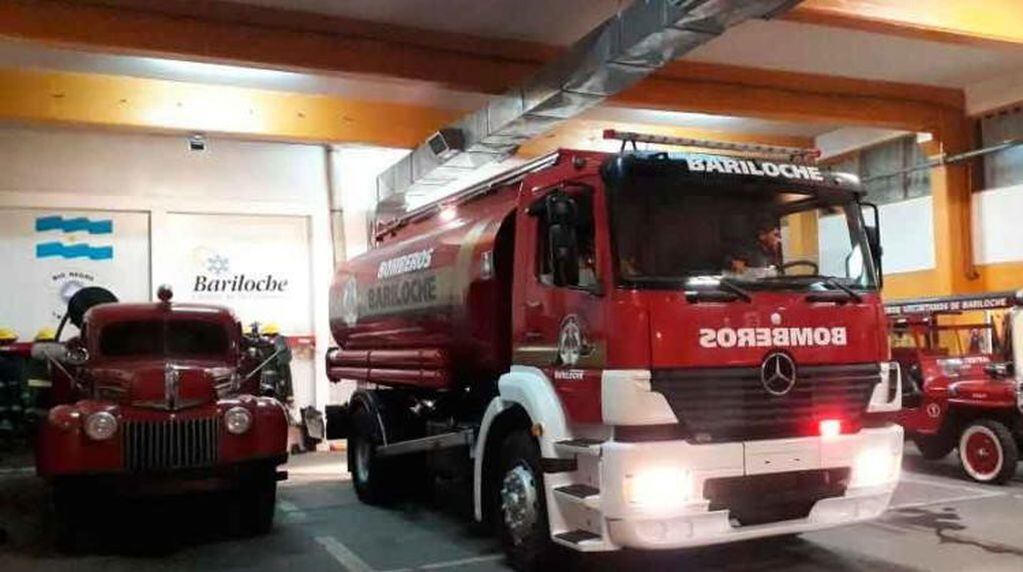 Personal de bomberos, Bariloche.