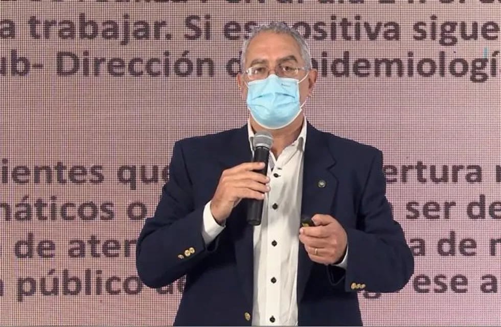Ministro de Salud de Jujuy, Gustavo Bouhid
