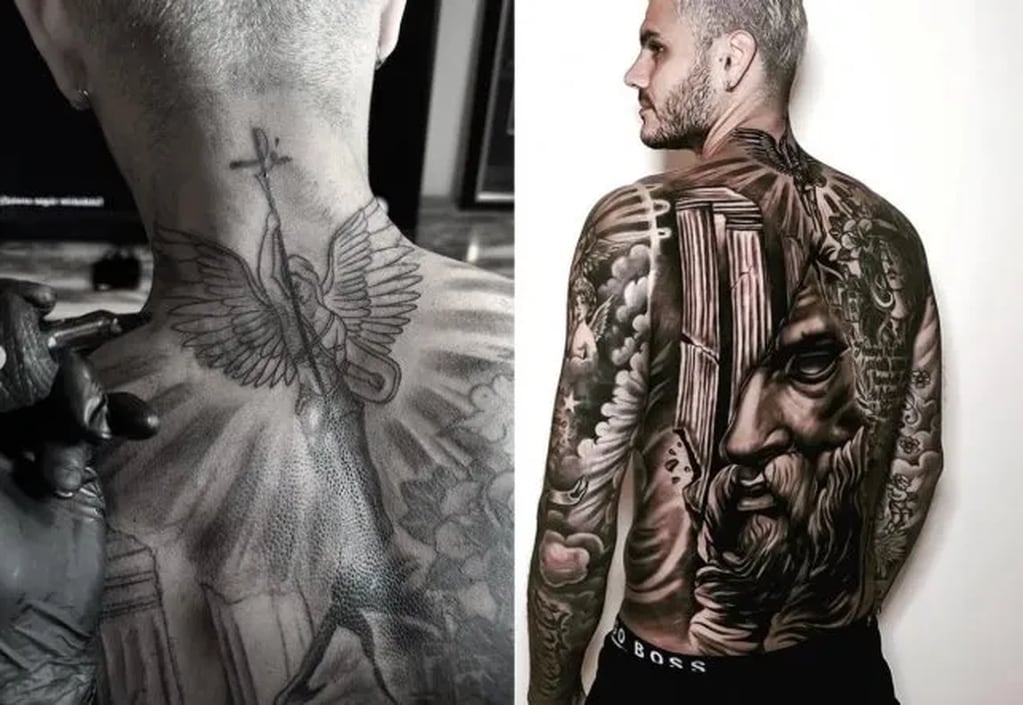 Los nuevos tatuajes de Mauro Icardi
