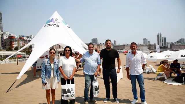 Se inauguró "BA + Cerca Playa" en Mar del Plata