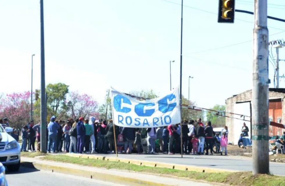 Se realizaron 34 piquetes en Rosario (El Ciudadano Web).