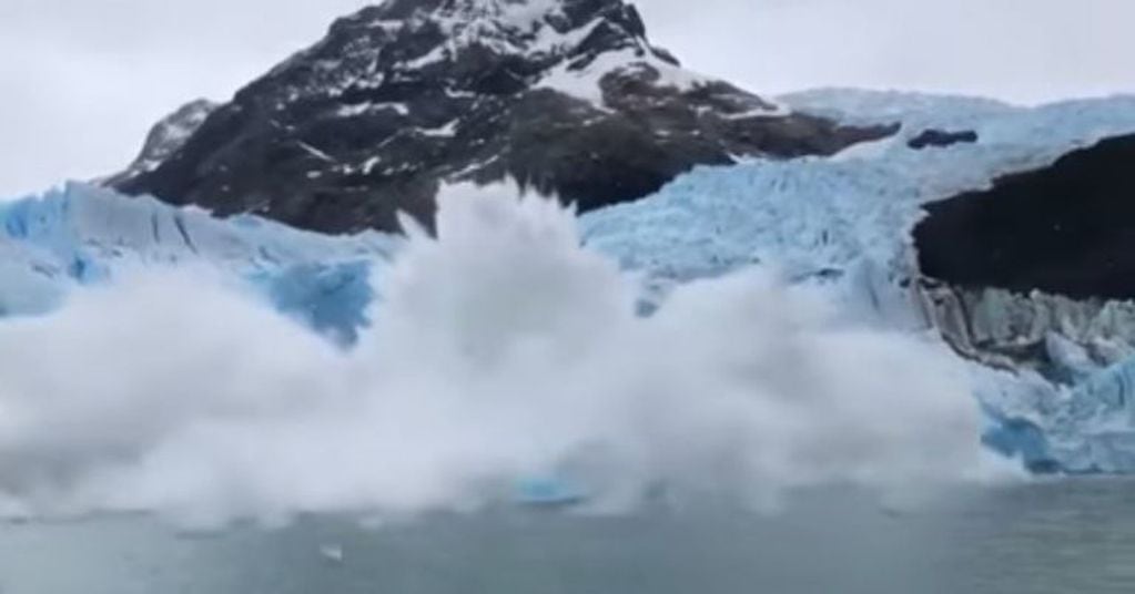 Desprendimiento del Glaciar Perito Moreno