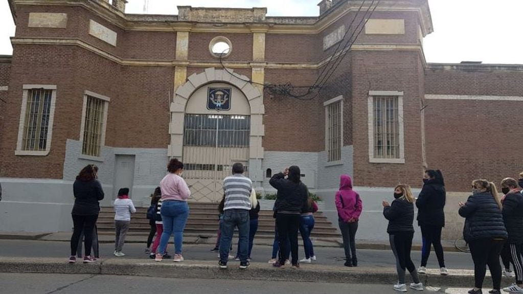 Familiares de presos. Protesta.