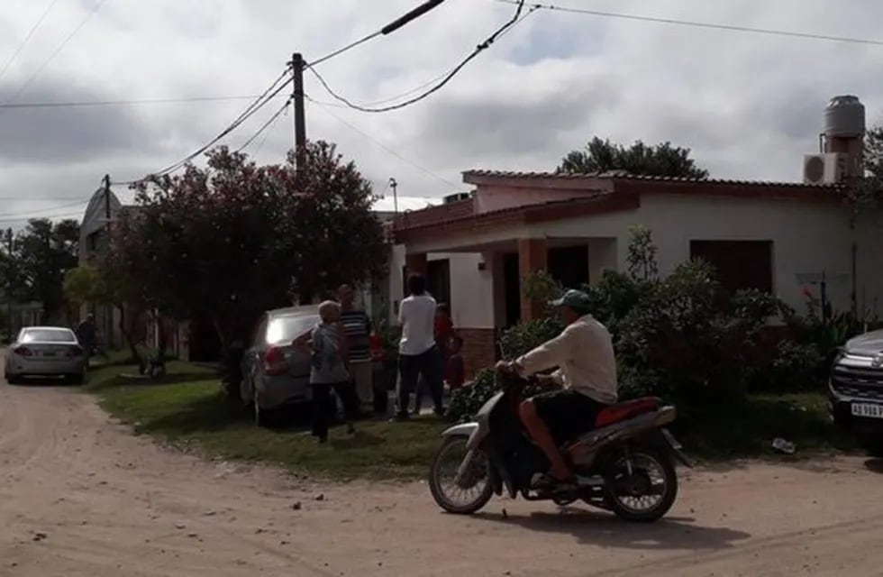 Casa de la jubilada asesinada en Río Tercero