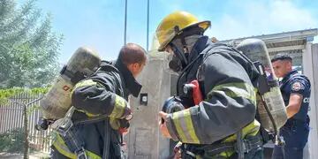 Incendio en vivienda prefabricada