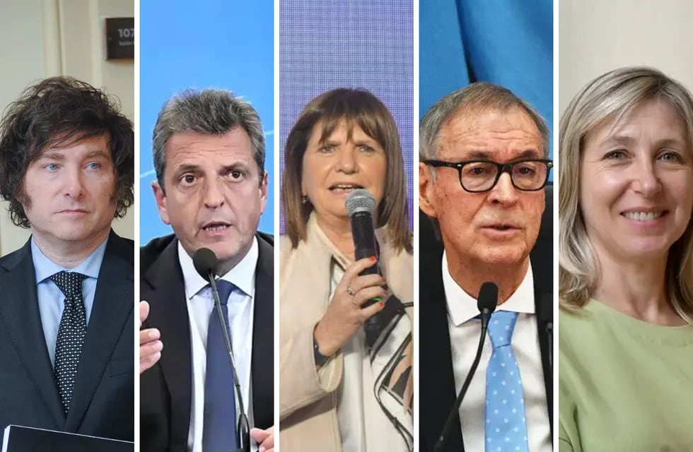 Los candidatos a Presidente de Argentina.