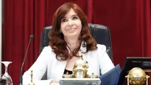 La vicepresidenta Cristina Kirchner.