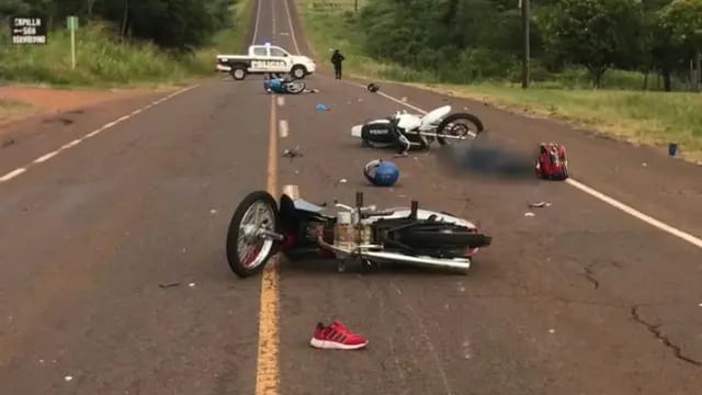 Siniestro fatal en San Javier: un motociclista falleció producto del choque
