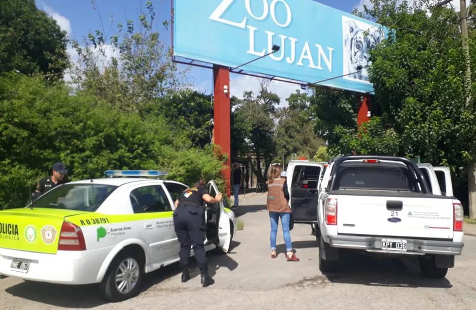 Clausuraron el zoo de Luján. (web)
