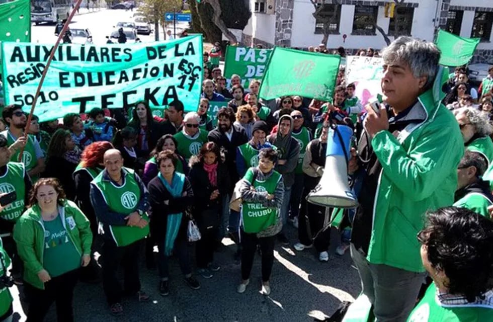 Imagen archivo. Horacio Quiroga anunció que los auxiliares de la Educación tendrán una recomposición salarial.