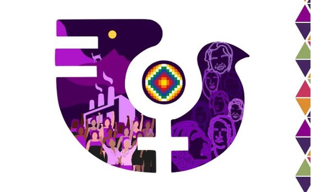 Logo. El 35° Encuentro Nacional de Mujeres se lleva a cabo en el mes de noviembre en San Luis