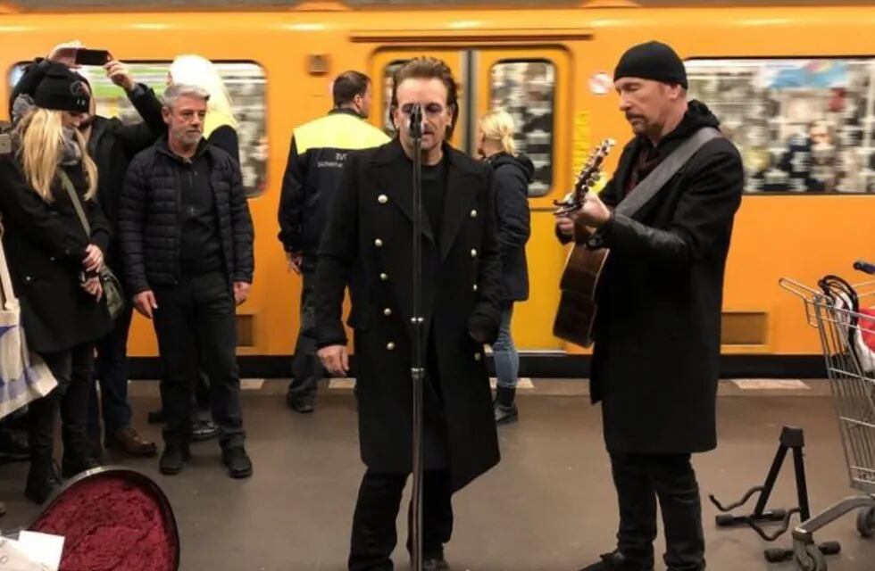 U2 en el subte