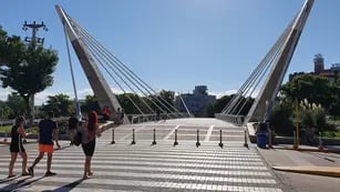 Puente Centenario de Villa Carlos Paz. Febrero 2021.