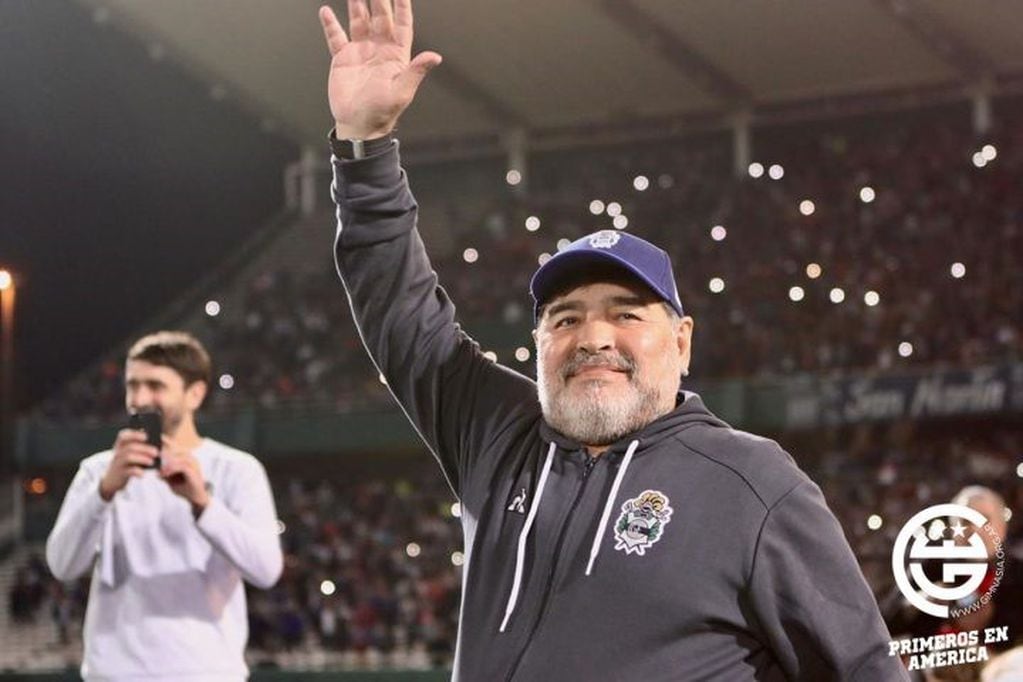 El equipo dirigido por Diego Armando Maradona mostró una presión intensa (web).