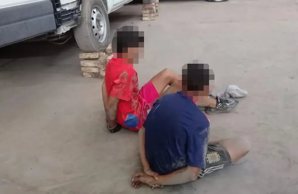 Dos menores detenidos al querer robar en un desarmadero de Guaymallén.