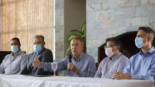 Elecciones 2021: Juan Schiaretti en Villa del Rosario, de campaña