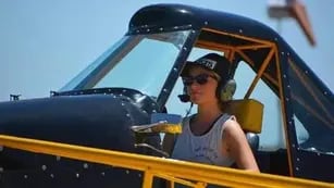 Lucía Vastik, la piloto joven piloto cordobesa