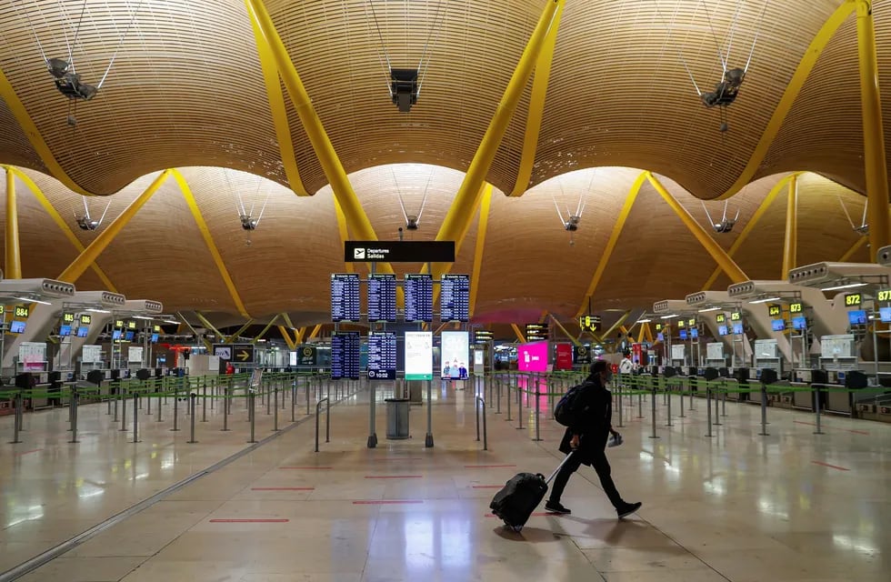 La terminal T4 del aeropuerto de Barajas en Madrid