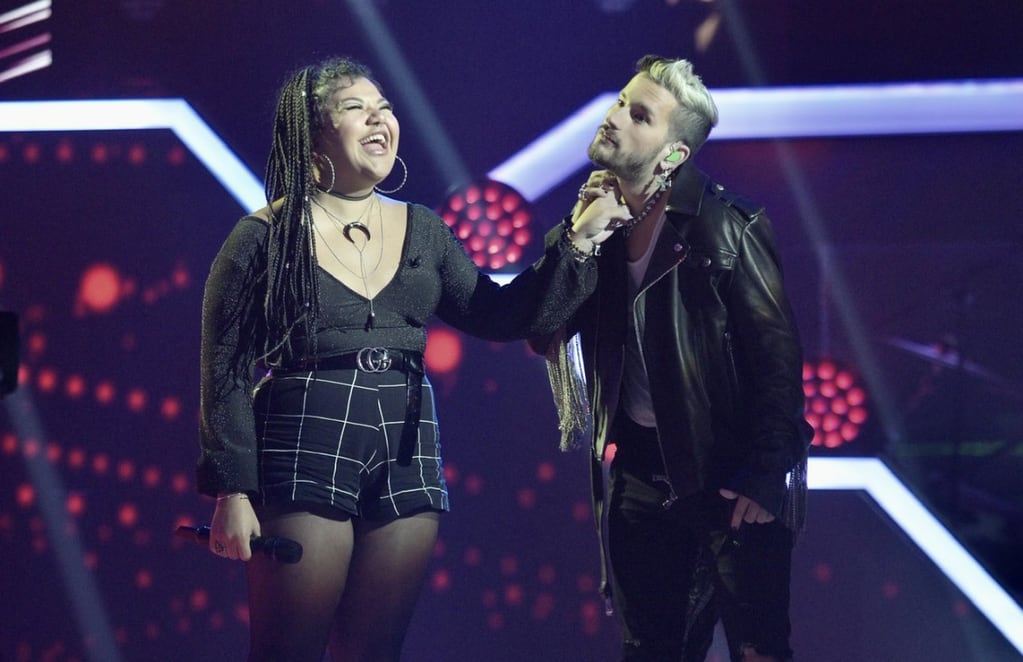 Pese a que Lali elogió la voz y actitud de Esperanza Careri y la invitó a formar su "Girl power", la sanmartiniana eligió el team Mau y Ricky.