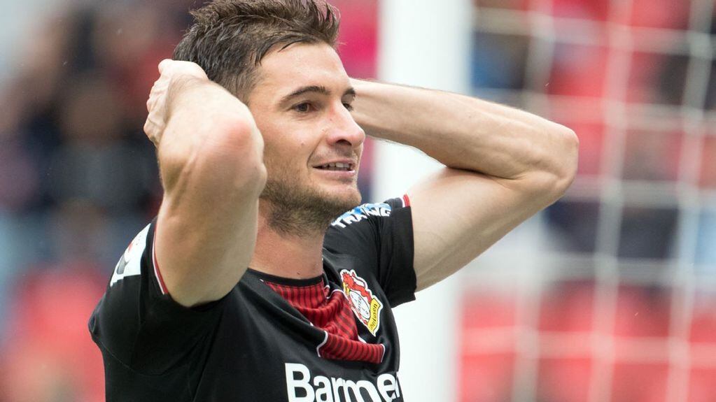 Lucas Alario será vendido por el Bayer Leverkusen en junio.