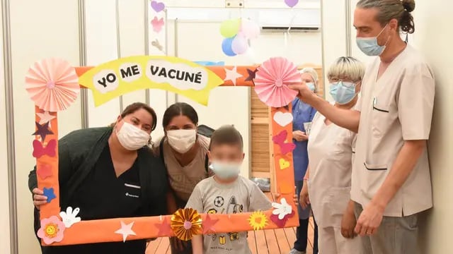 Comenzó la vacunación de niños de entre 3 y 11 años contra el COVID