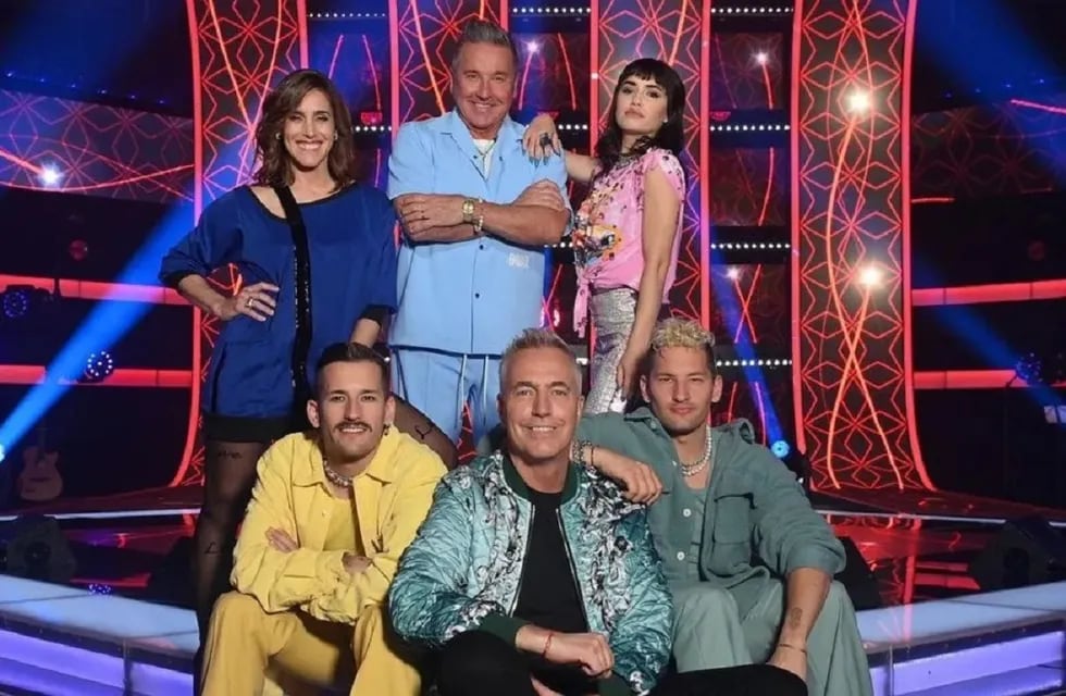 El jurado de La Voz Argentina (Telefe) en su temporada 2022: Soledad Pastorutti, Ricardo Montaner, Lali Espósito y Mau y Ricky.