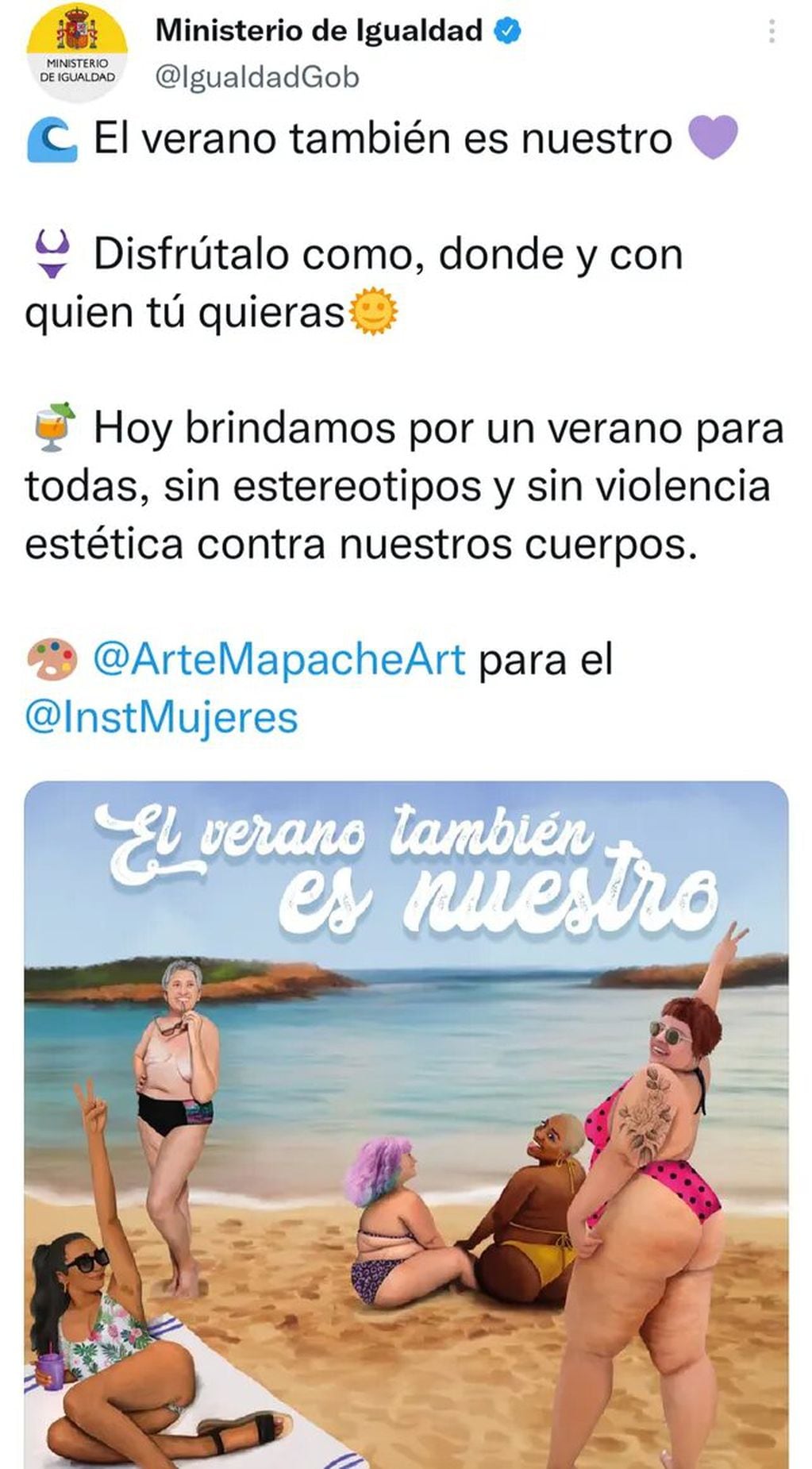 Insólita campaña inclusiva en España.